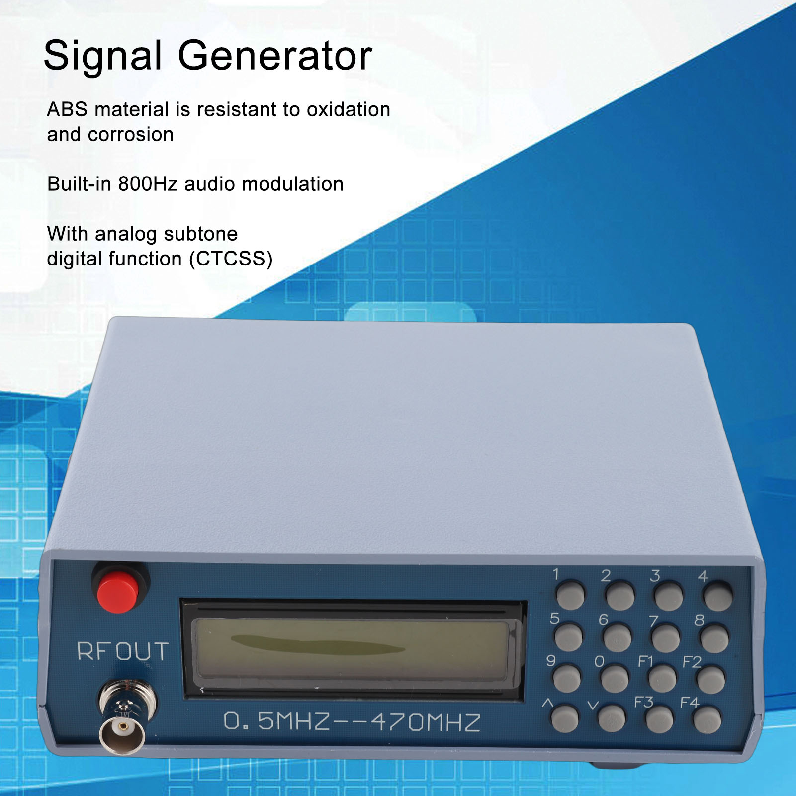 Rf Signal Generator 0.5Mhz To 470Mhz - Generator Sinyal Fungsi Generator Sinyal RF