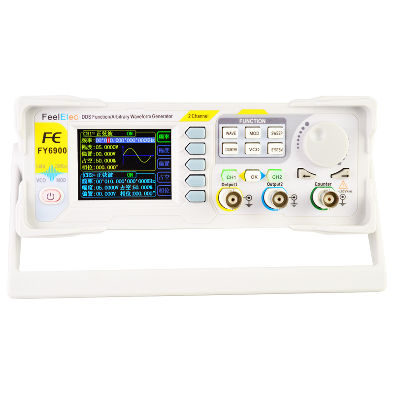 Generator Sinyal Bentuk Gelomb - Dual Channel Arbitrary Waveform Function Generator 60Mhz ulasan dan harga