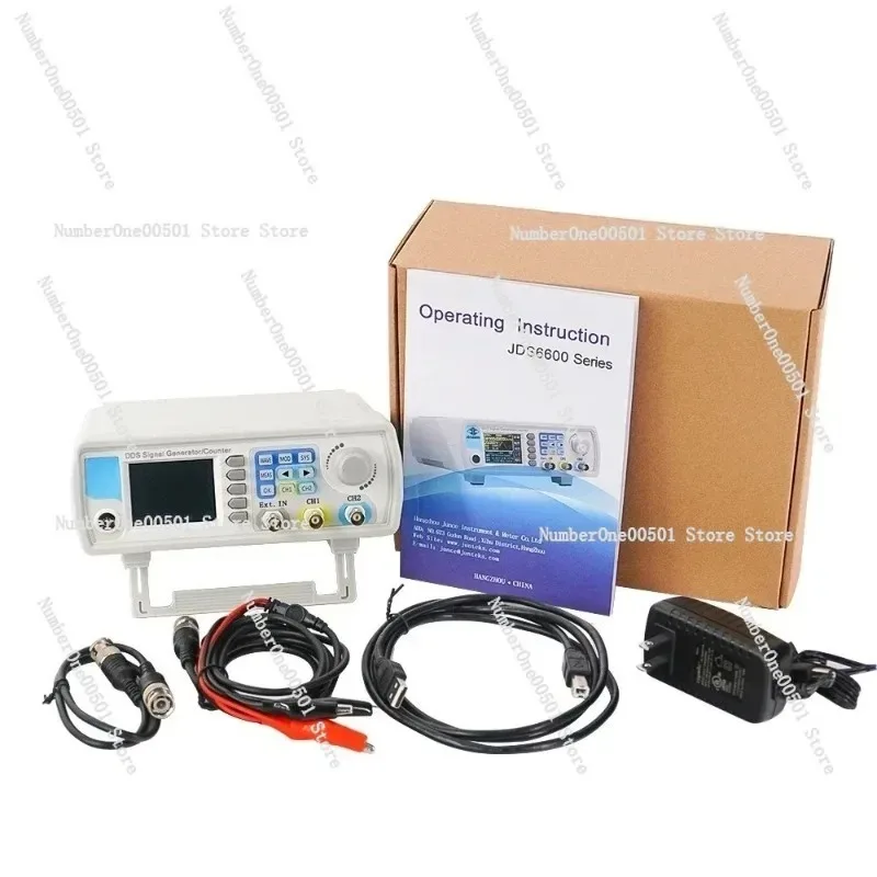 JDS6600 15/30/40/50/60MHz Gene - Dual Channel Arbitrary Waveform Function Generator 60Mhz ulasan dan harga