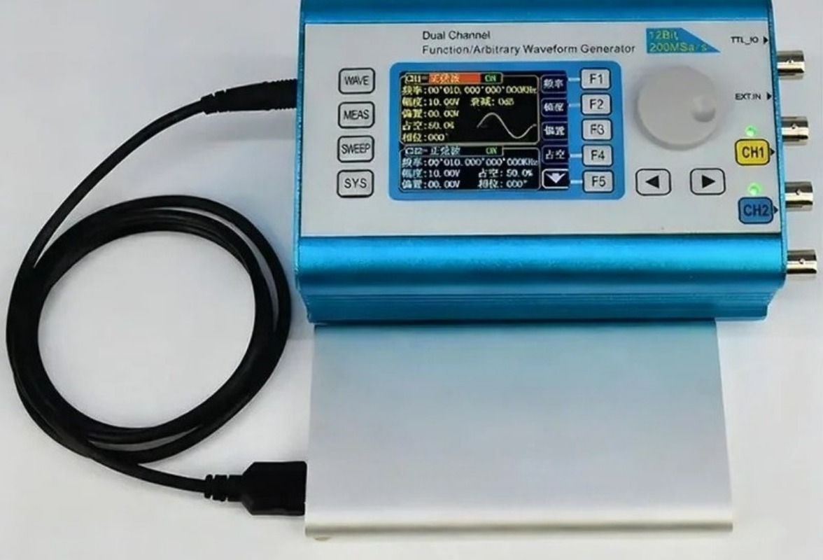 Untuk Generator Sinyal Fungsi  - Dual Channel Arbitrary Waveform Function Generator 60Mhz ulasan dan harga